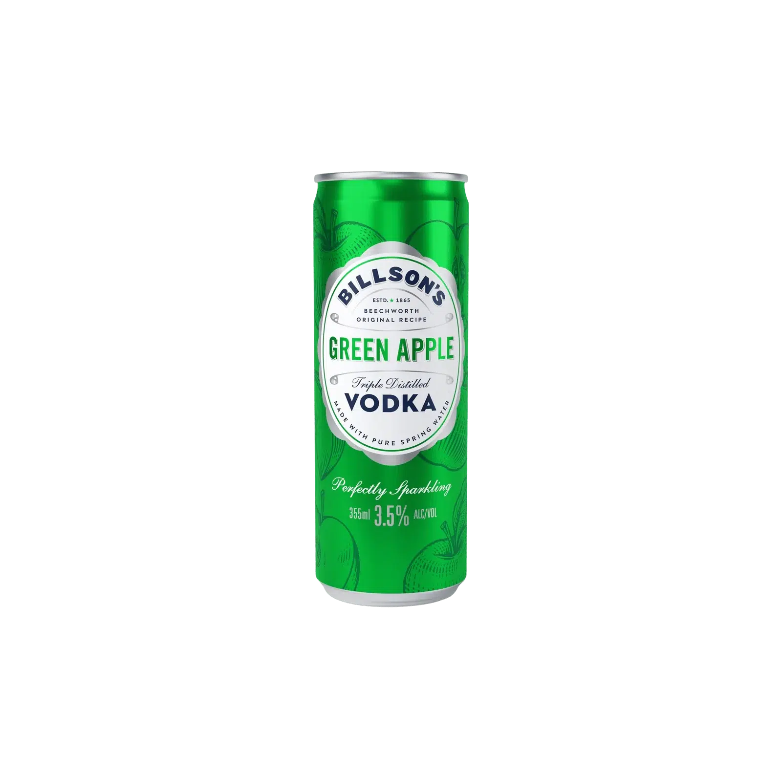 Billson's Vodka Green Apple 355ml