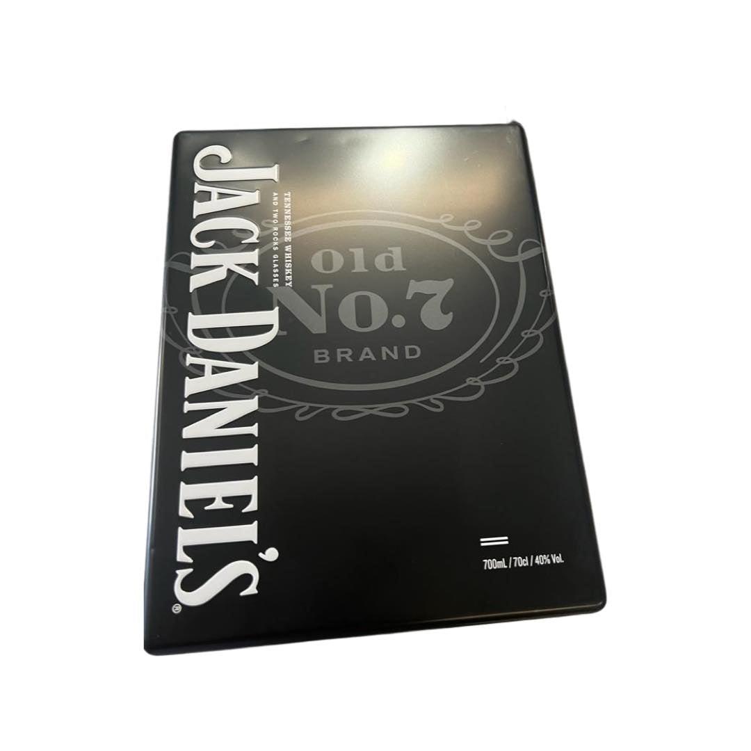 Jack Daniel's No 7 700mL & 2 Glass Pack