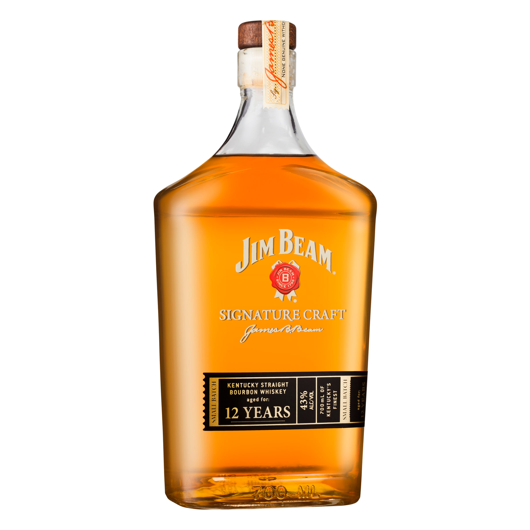 Jim Beam Signature Craft 12 Year Old Bourbon 700ml