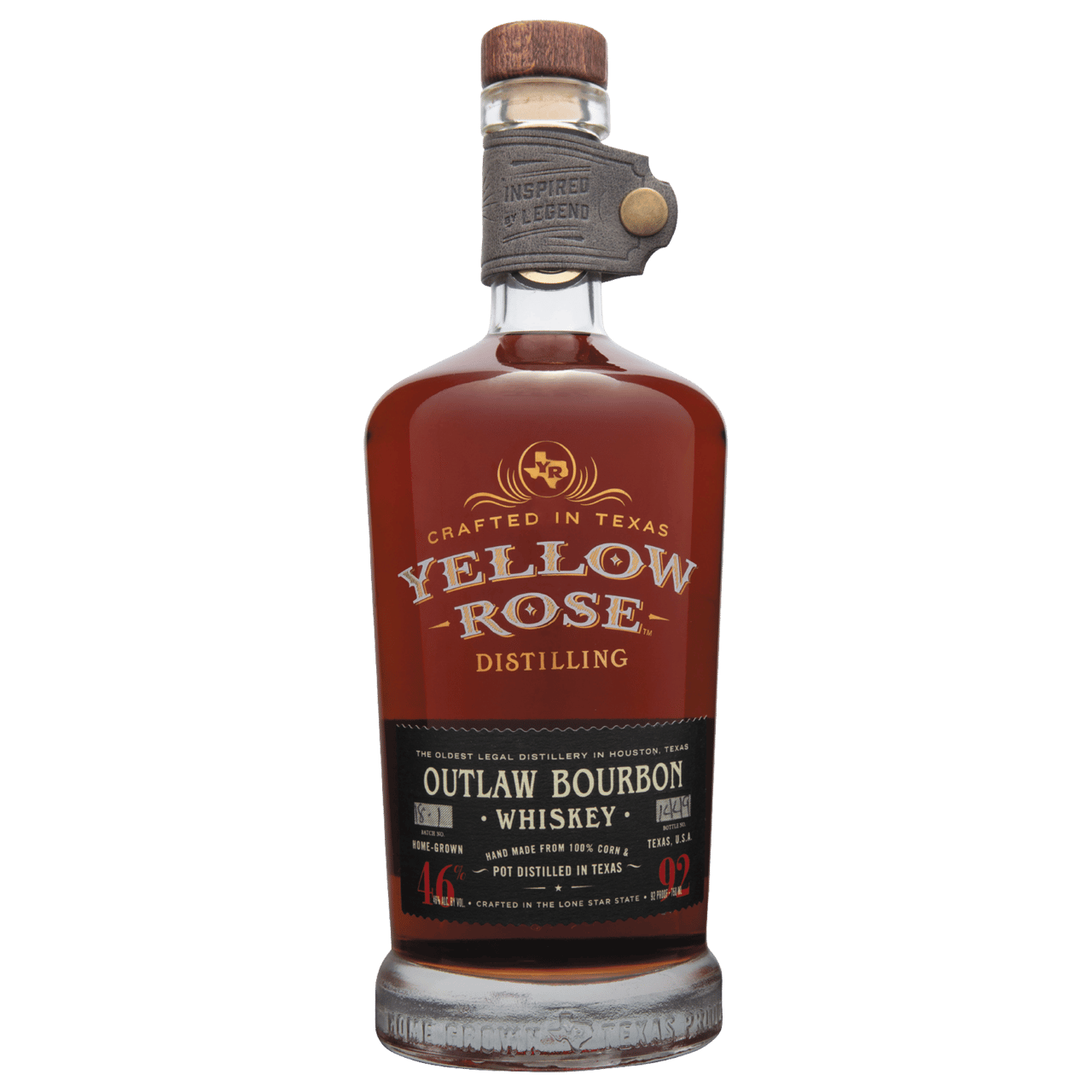 Yellow Rose Outlaw Bourbon Whiskey 700ml
