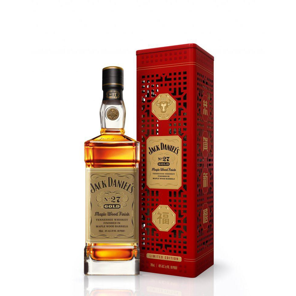 Jack Daniels No 27 Gold Maple Wood Finish Year Of The Ox 700ml