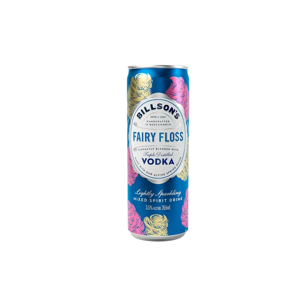 Billson's Vodka Fairy Floss 355ml