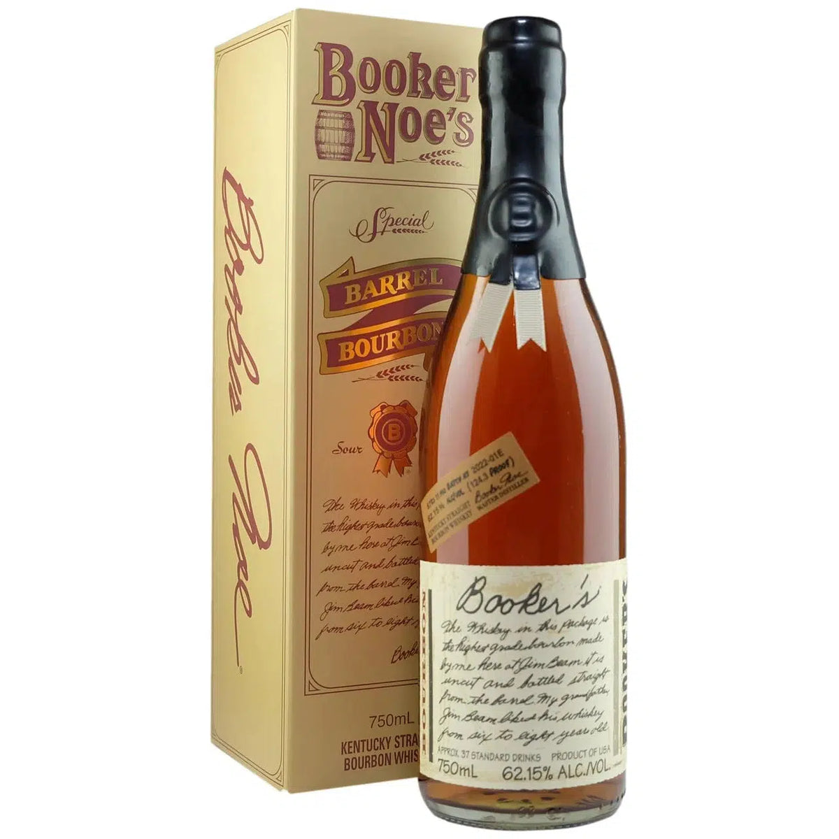 Booker's Bourbon Whiskey (Batch 2022) 750ml