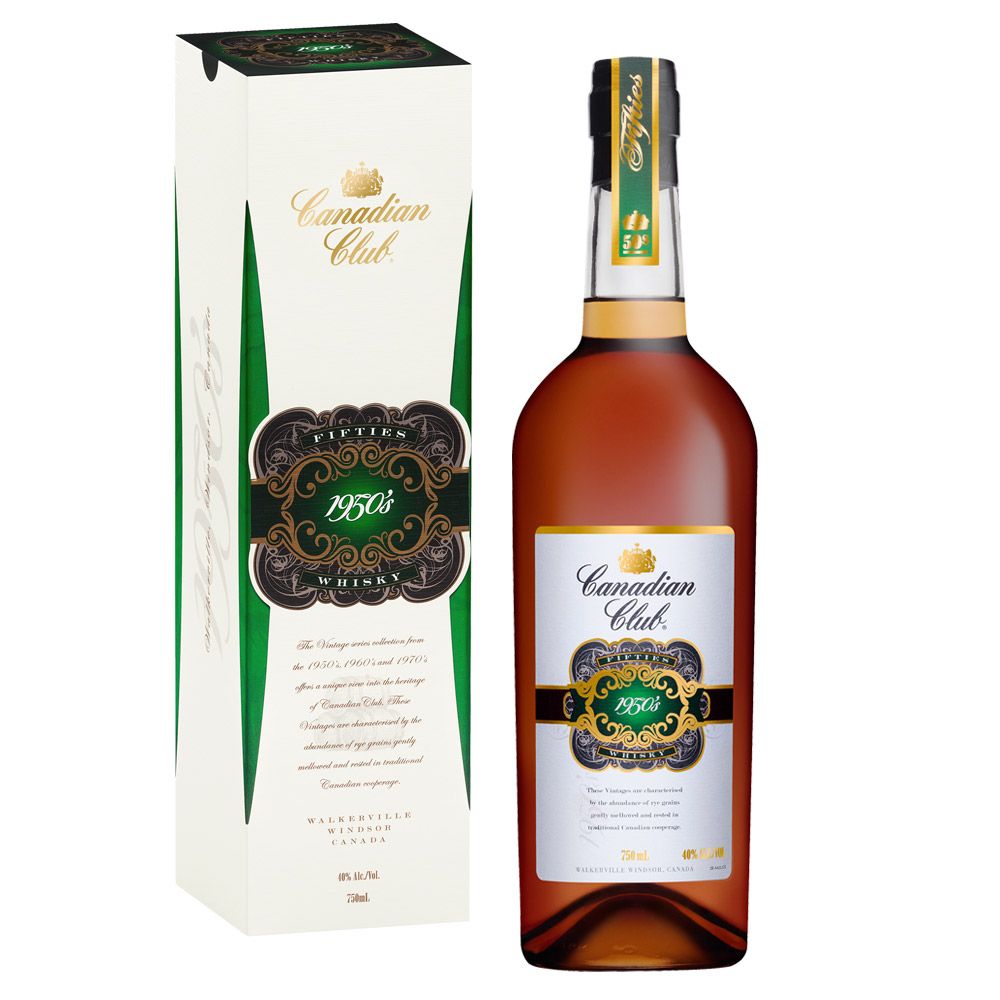 Canadian Club 1950s Whisky 750ml