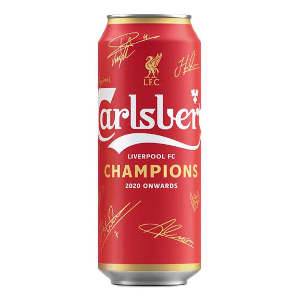 Carlsberg LFC Champions 2020 Limited Edition 500ml Cans Case