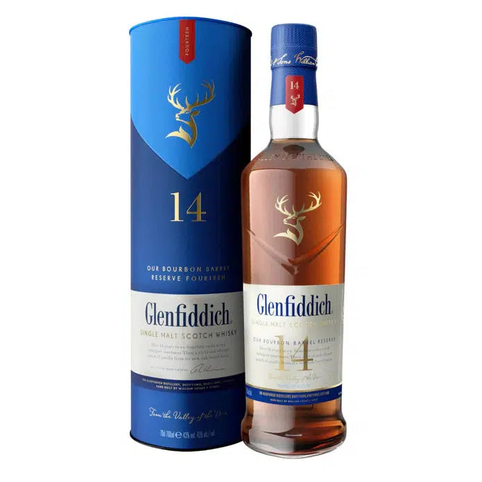 Glenfiddich 14 Year Old Bourbon Barrel Reserve 700ml