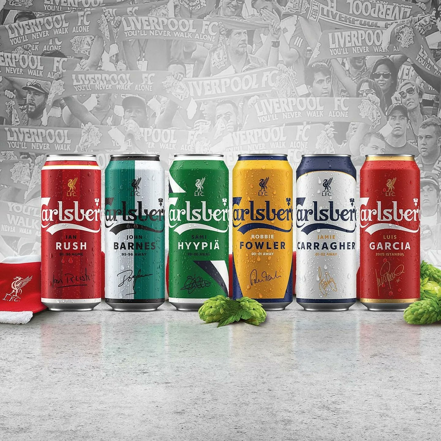Carlsberg LFC Luis Garcia Limited Edition 500ml Cans Case