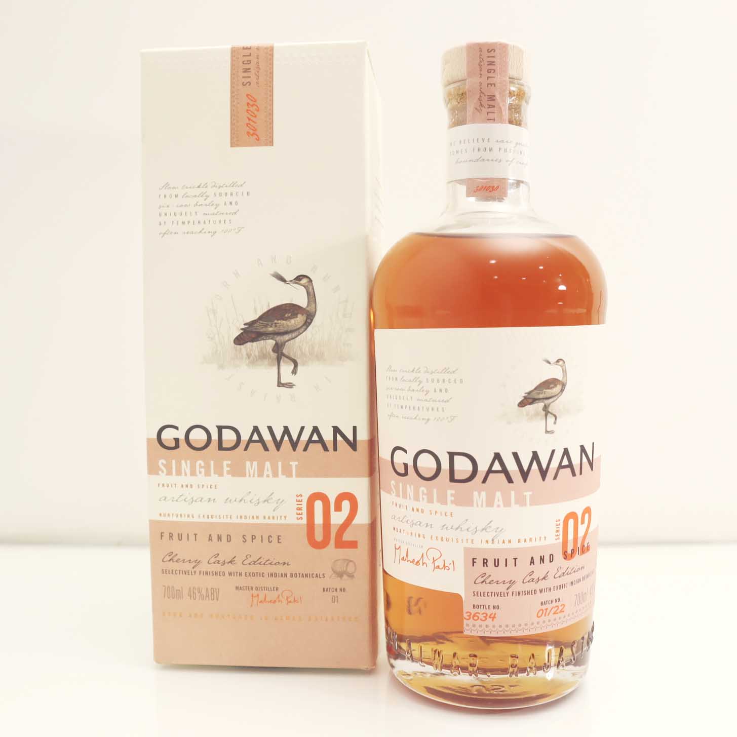 Godawan Indian Single Malt Whisky (02 Series) 700ml