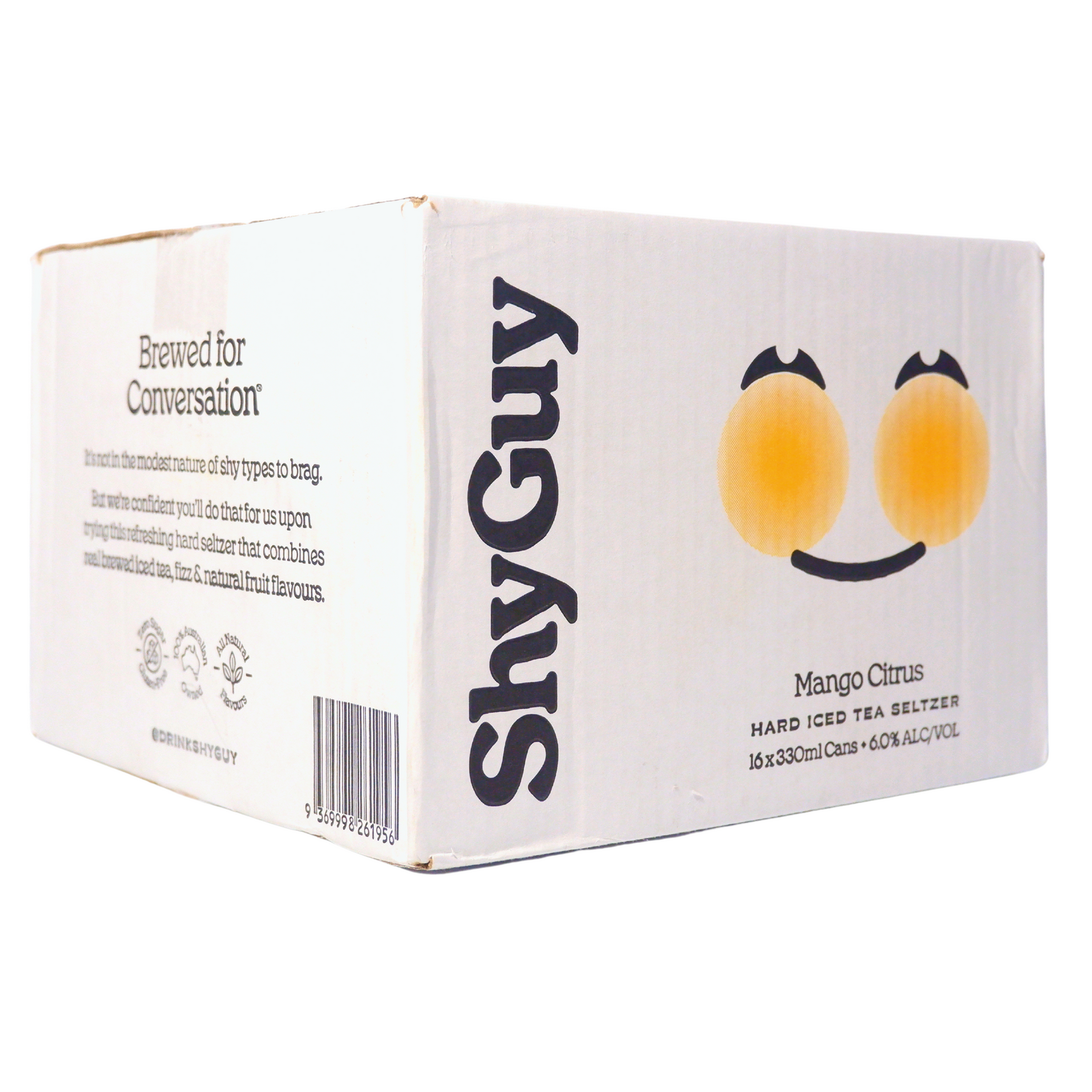 Shy Guy Hard Iced Tea Seltzer Mango Citrus 330ml