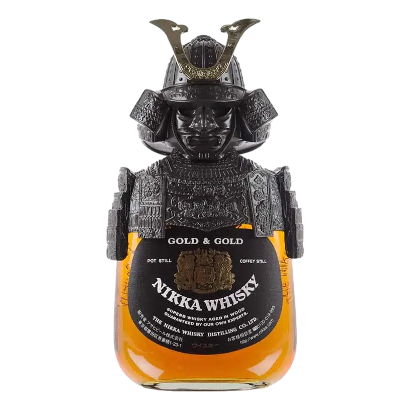 Nikka Gold & Gold Samurai Japanese Whisky 750ml