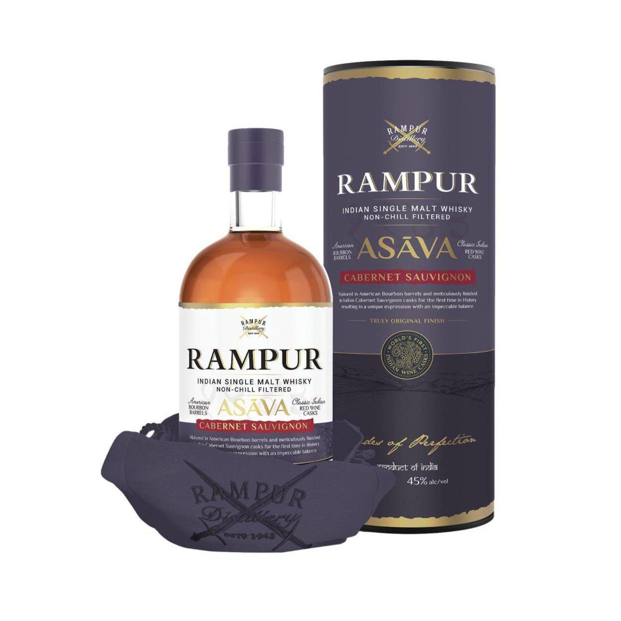 RAMPUR ASAVA カベルネ・ソーヴィニヨン カスク Rampur Asava Cabernet Sauvignon Cask Single Malt Whisky 700ml
