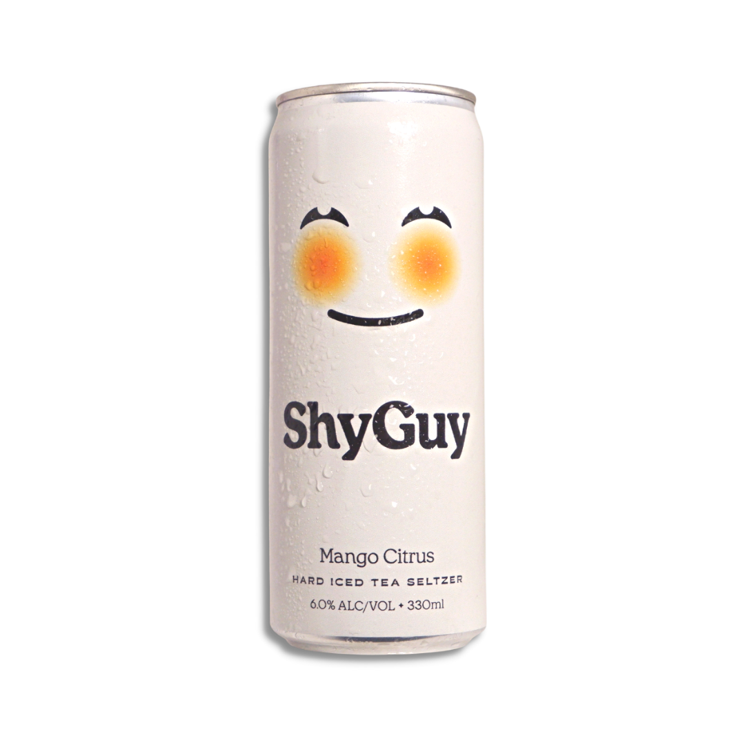 Shy Guy Hard Iced Tea Seltzer Mango Citrus 330ml