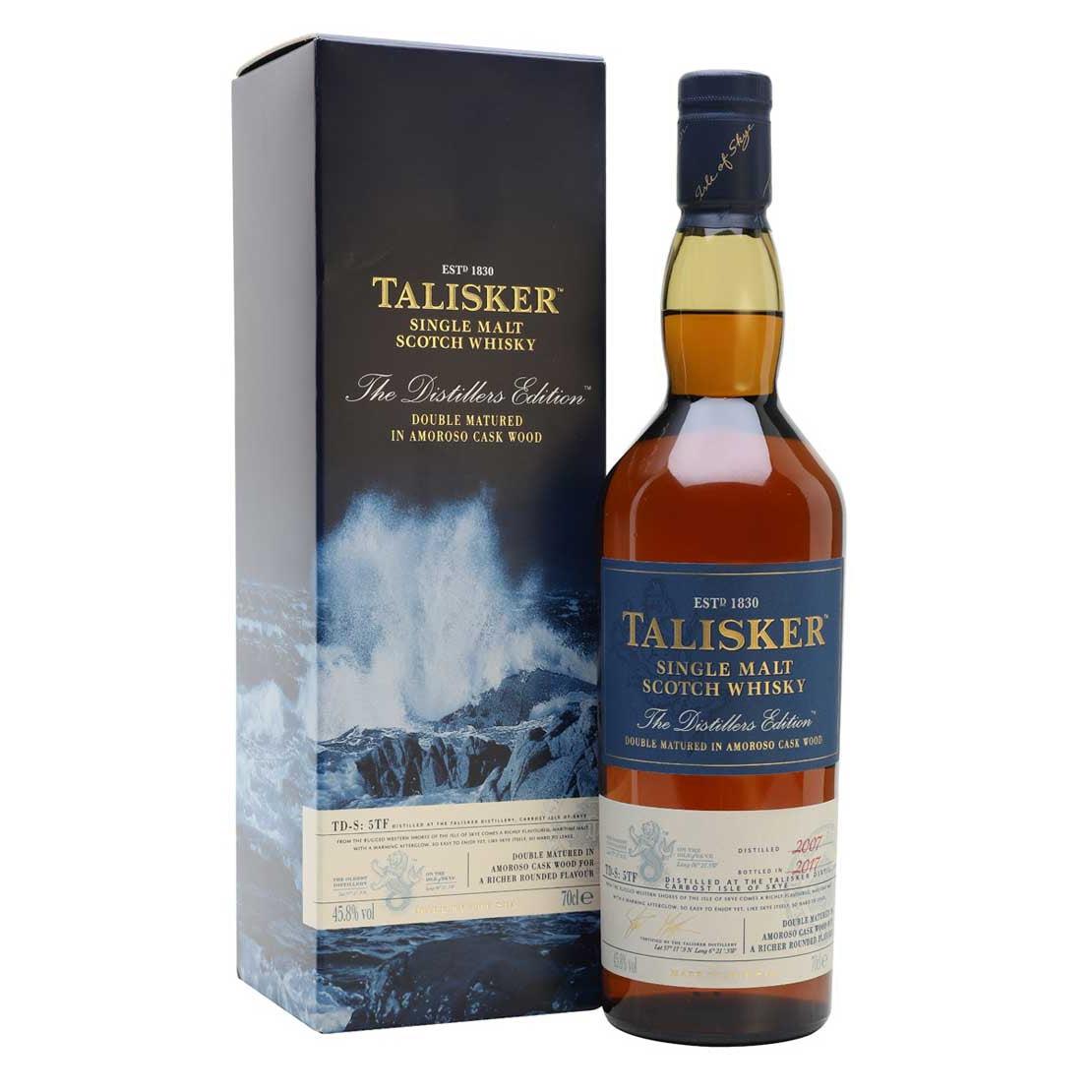 Talisker Distillers Edition Double Matured Single Malt Scotch Whisky 7