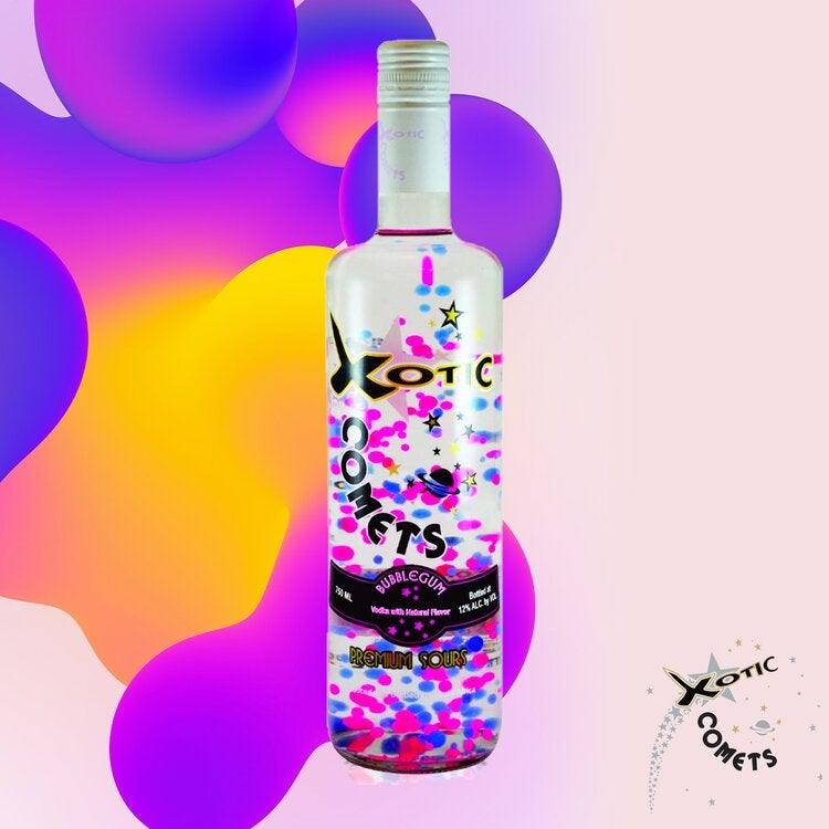 Xotic Comets Bubble Gum 750ml