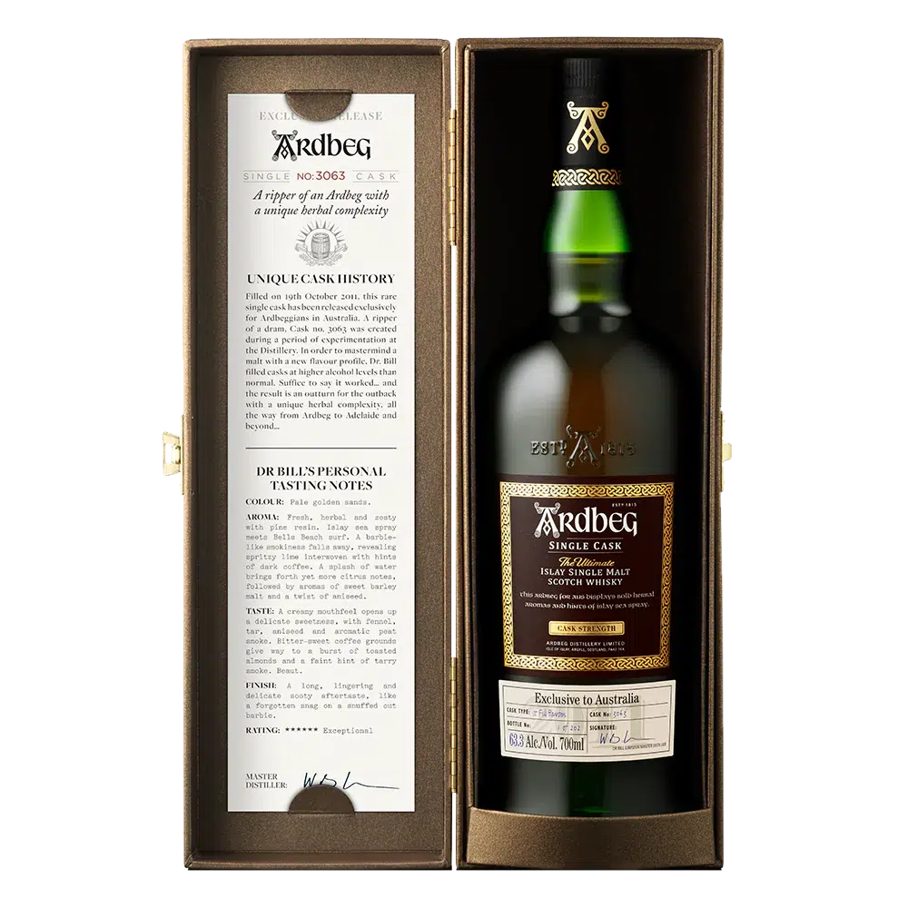 Ardbeg Limited Edition Australian Exclusive Cask 3063 700ml