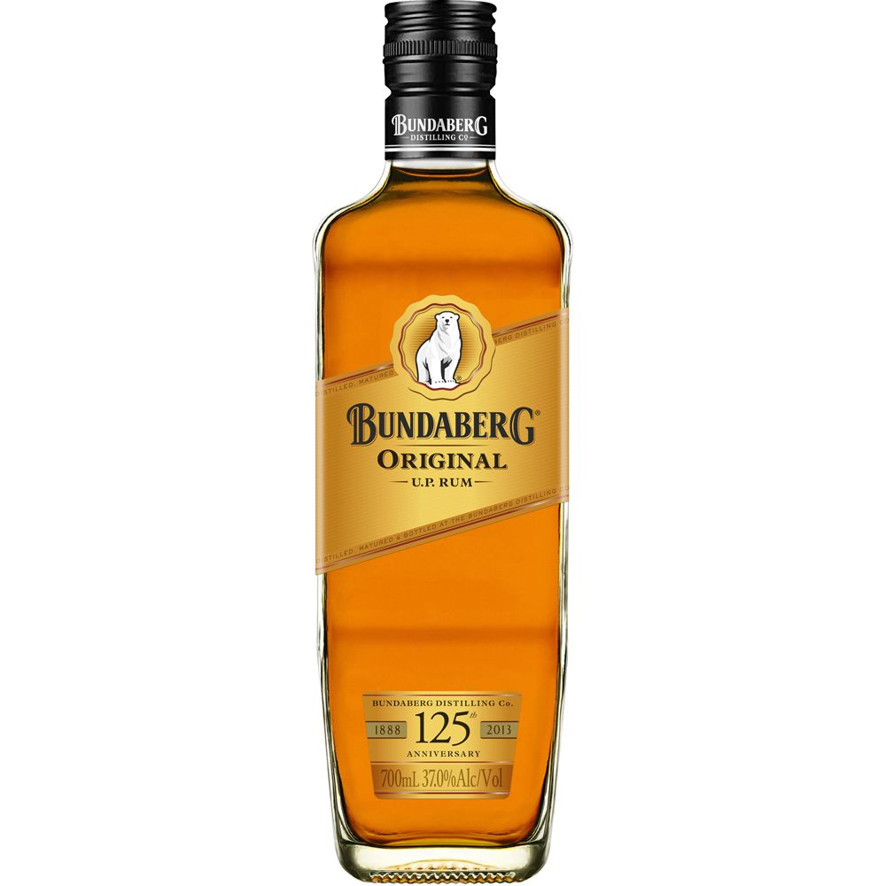 Bundaberg UP Rum 125th Anniversary Label Limited Edition 700ml