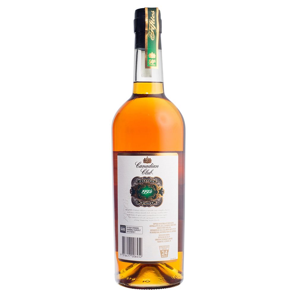 Canadian Club 1950s Whisky 750ml