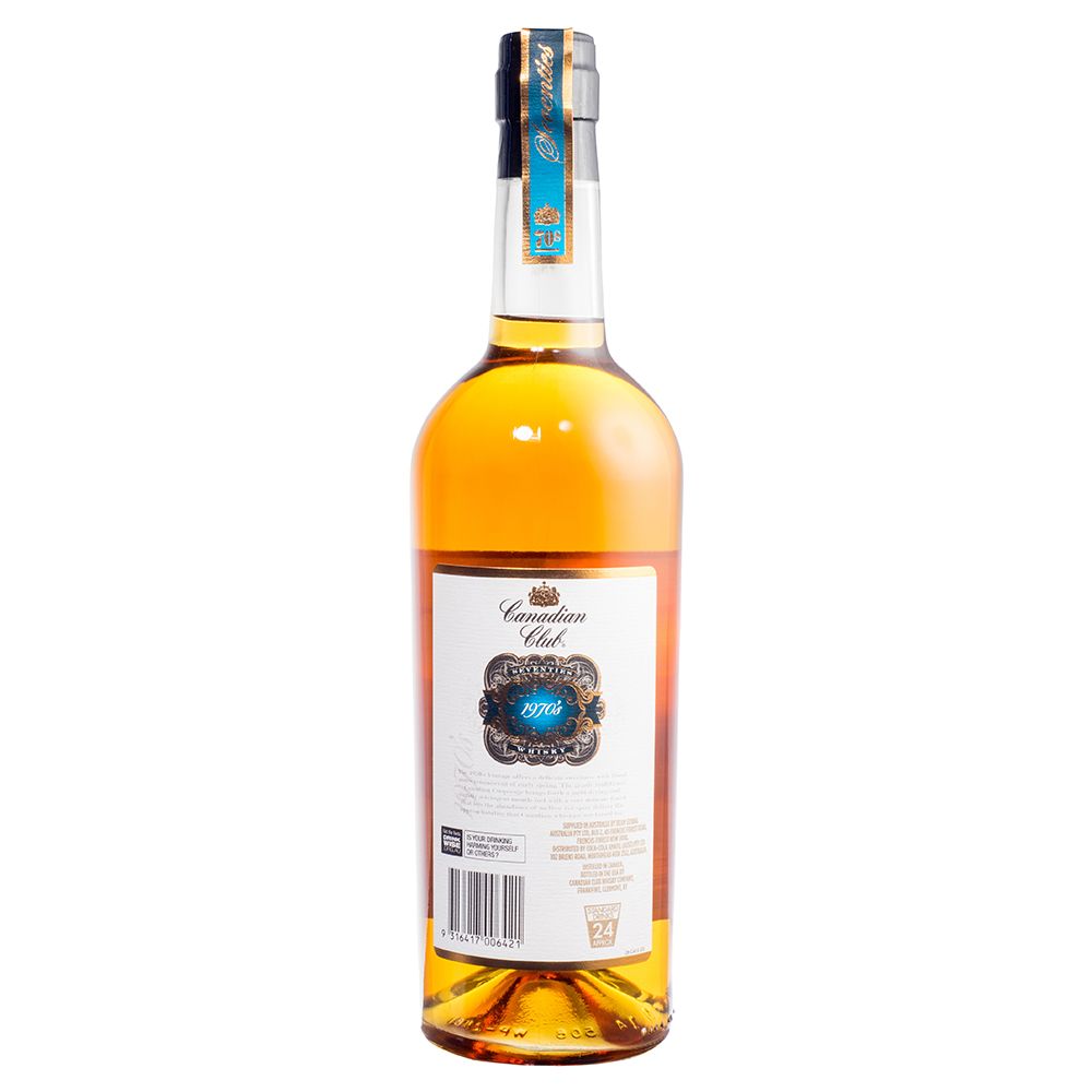 Canadian Club 1970s Whisky 750mL