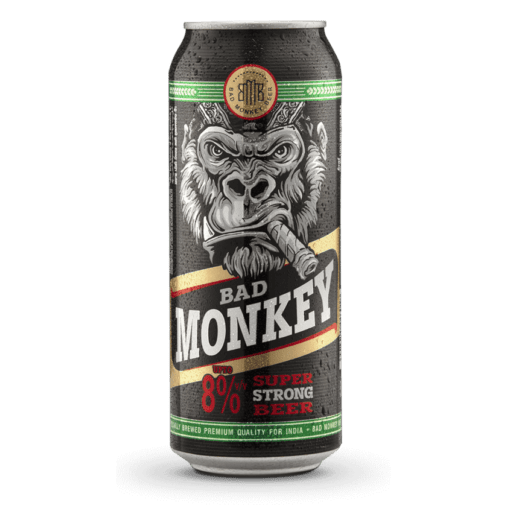 Bad Monkey 8% Indian Premium Beer 500ml