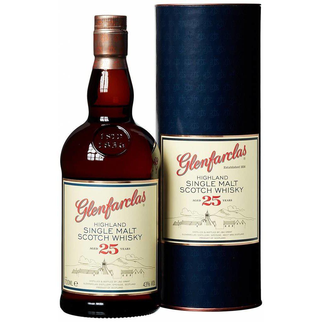 Glenfarclas 25年 シングルモルトウイスキー 700ml Glenfarclas 25 Year Old Single Malt Scotch Whisky 700ml