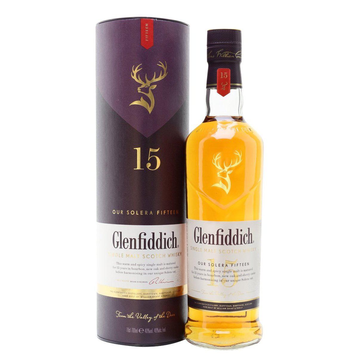 Glenfiddich 15 Year Old ウイスキー 700ml Glenfiddich 15 Year Old Single Malt Scotch Whisky 700ml