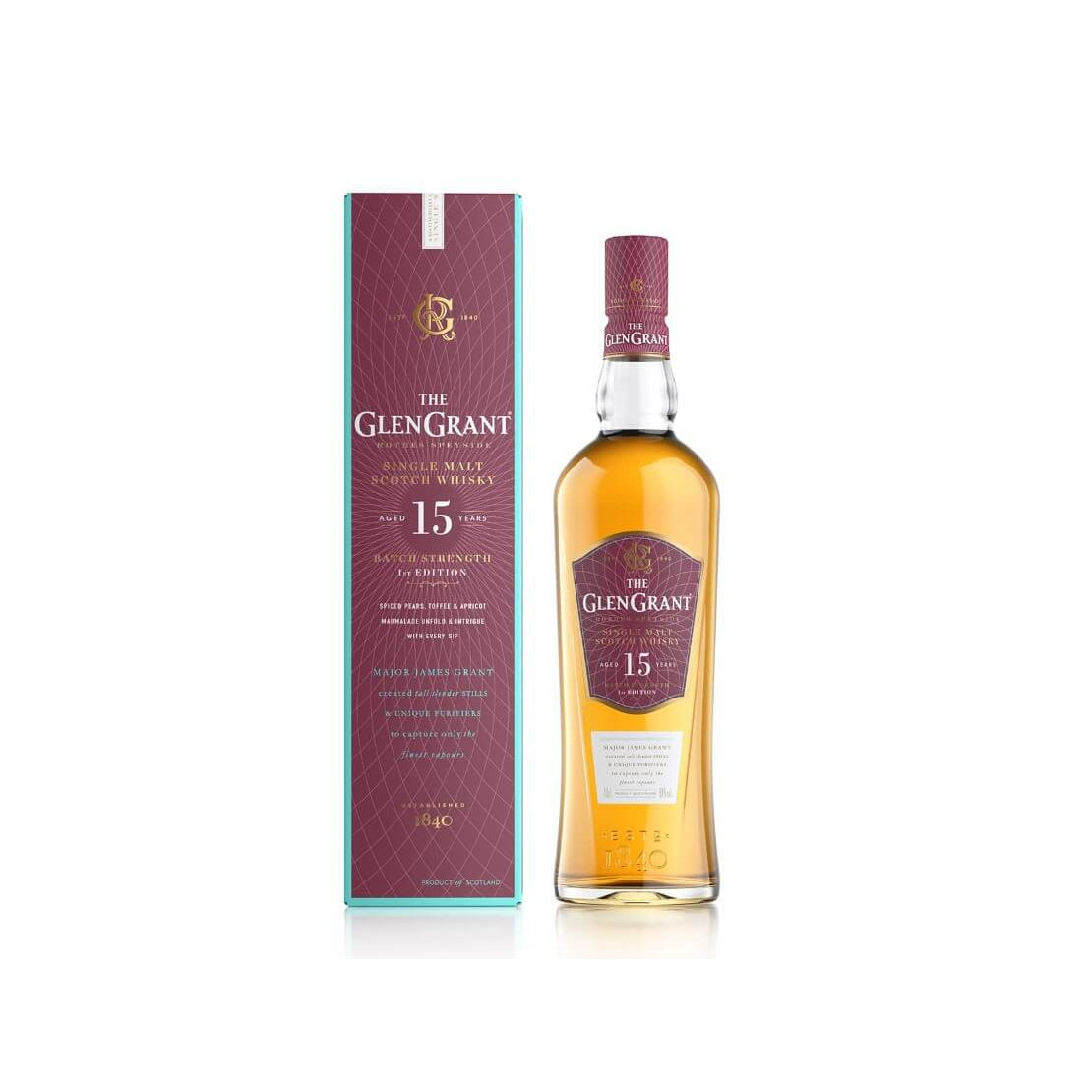 The Glen Grant 15 Year Old Single Malt Scotch Whisky | Passion Spirits