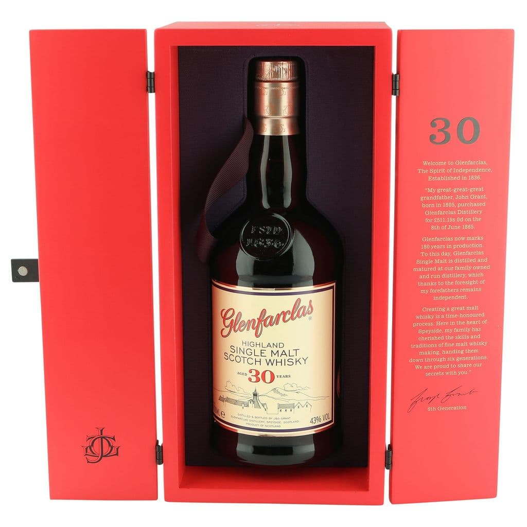 Glenfarclas 30 Year Old Limited Warehouse Edition Single Malt Scotch Whisky 700ml
