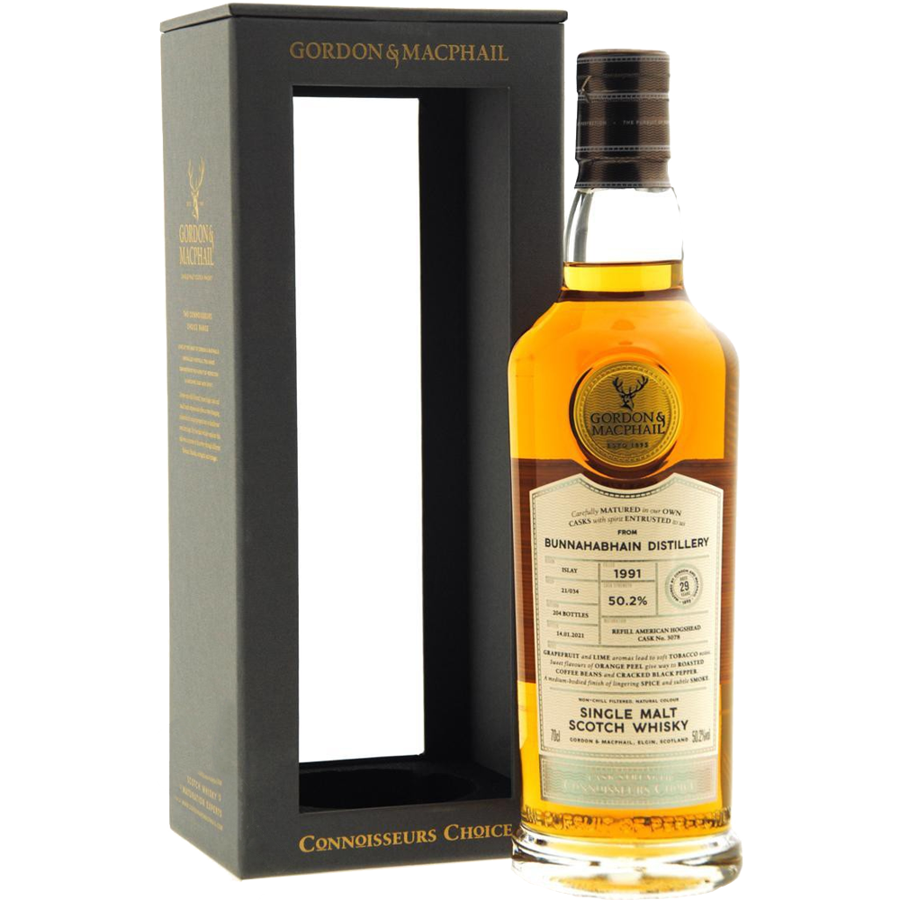 Gordon & Macphail Bunnahabhain 1991 29 Year Old Cask Strength 700ml