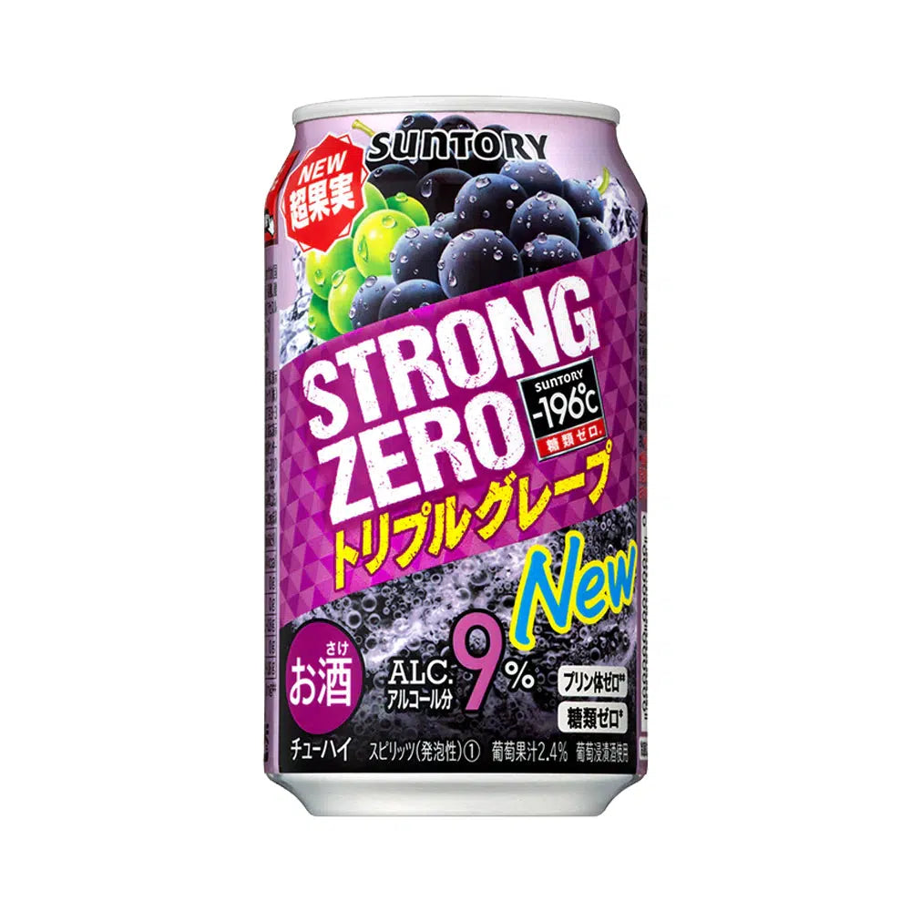 Suntory Strong 9% Zero -196 Grape 350ml