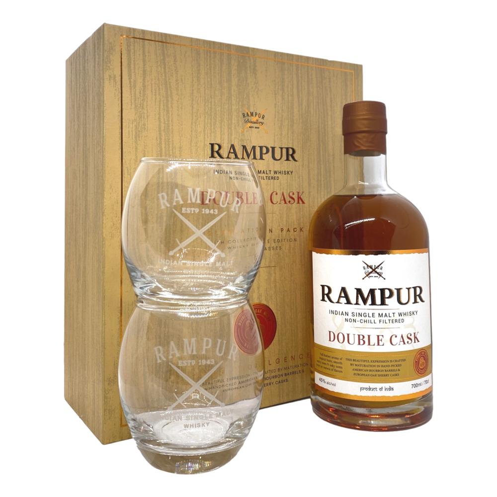 Rampur Double Cask Celebration Gift Pack 700ml