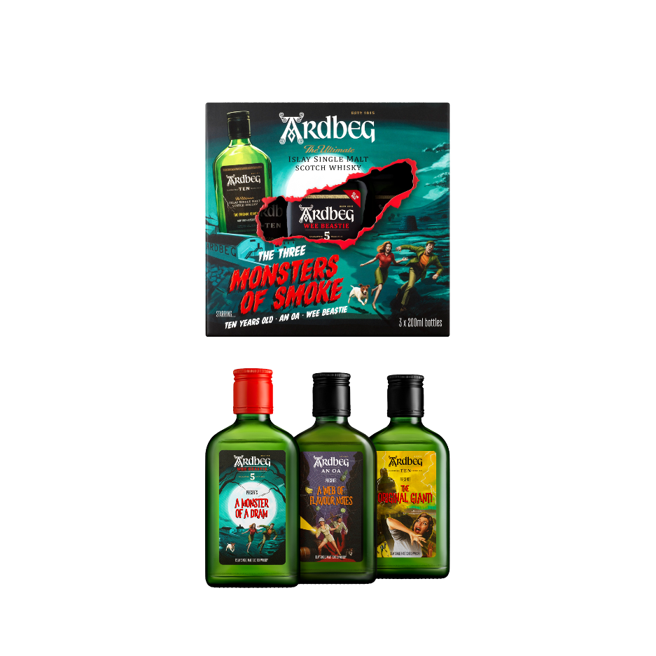 Ardbeg Distillery Monsters Of Smoke Trio Pack