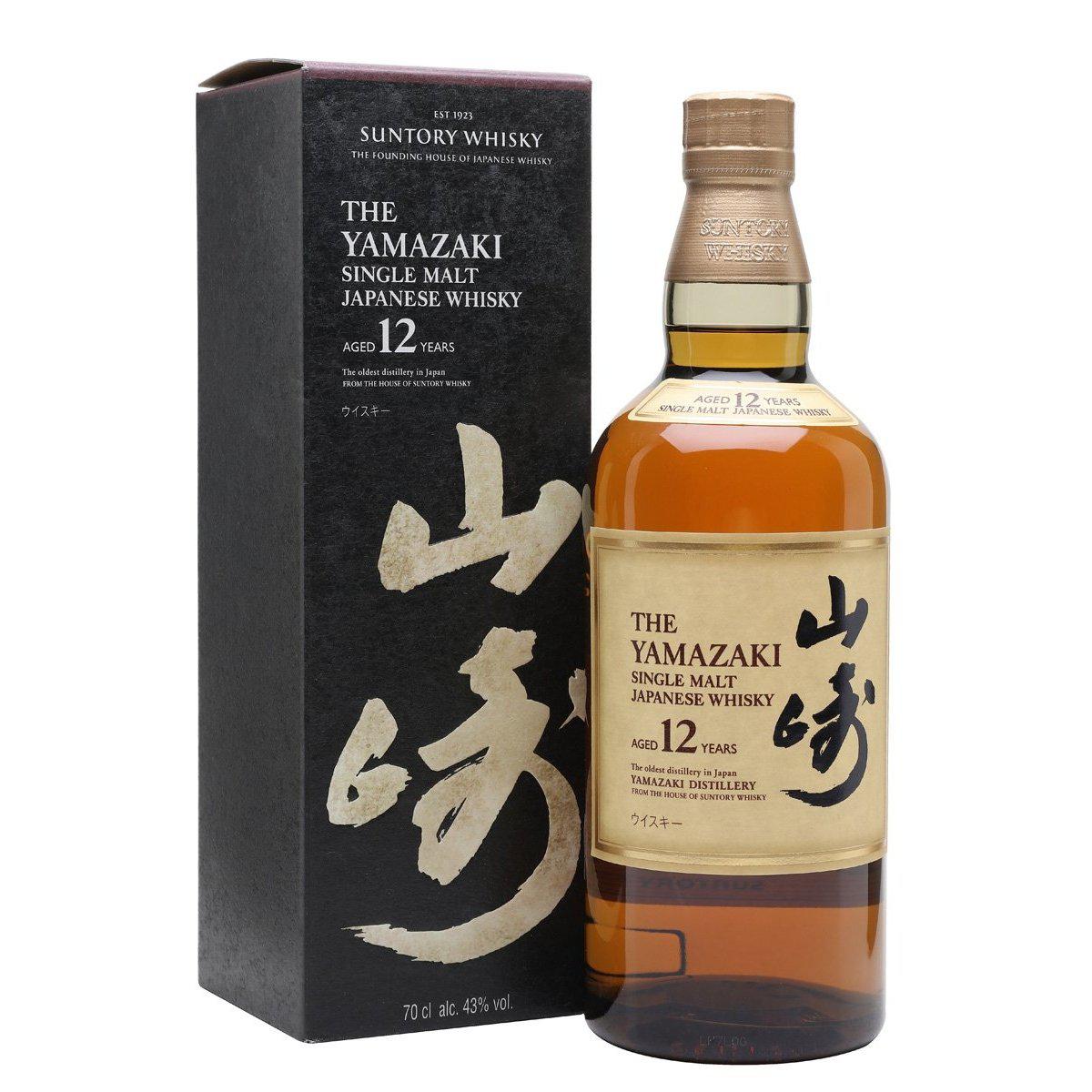 ウイスキー Yamazaki12Years Single Malt Whisky 700ml Yamazaki 12 Year Old Single Malt Japanese Whisky 700mL