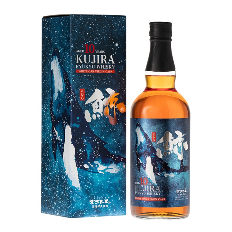 Kujira Ryukyu Whisky 10 Year Old White Oak Virgin Cask 700ml