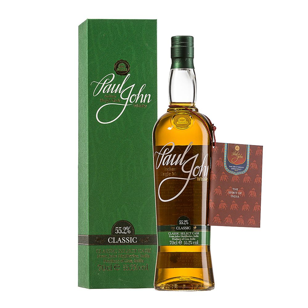 Paul John Classic Indian Single Malt Peated Select Cask Whisky 700ml