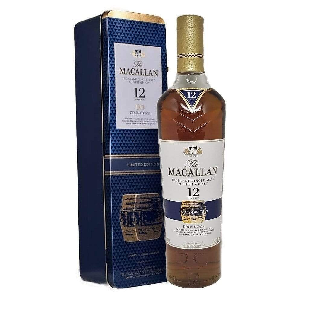 The Macallan 12 Years Old Double Cask Limited Edition - Metal Gift Boxed