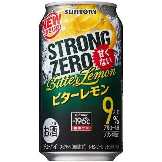 Suntory Strong 9% Zero -196 Bitter Lemon 350ml