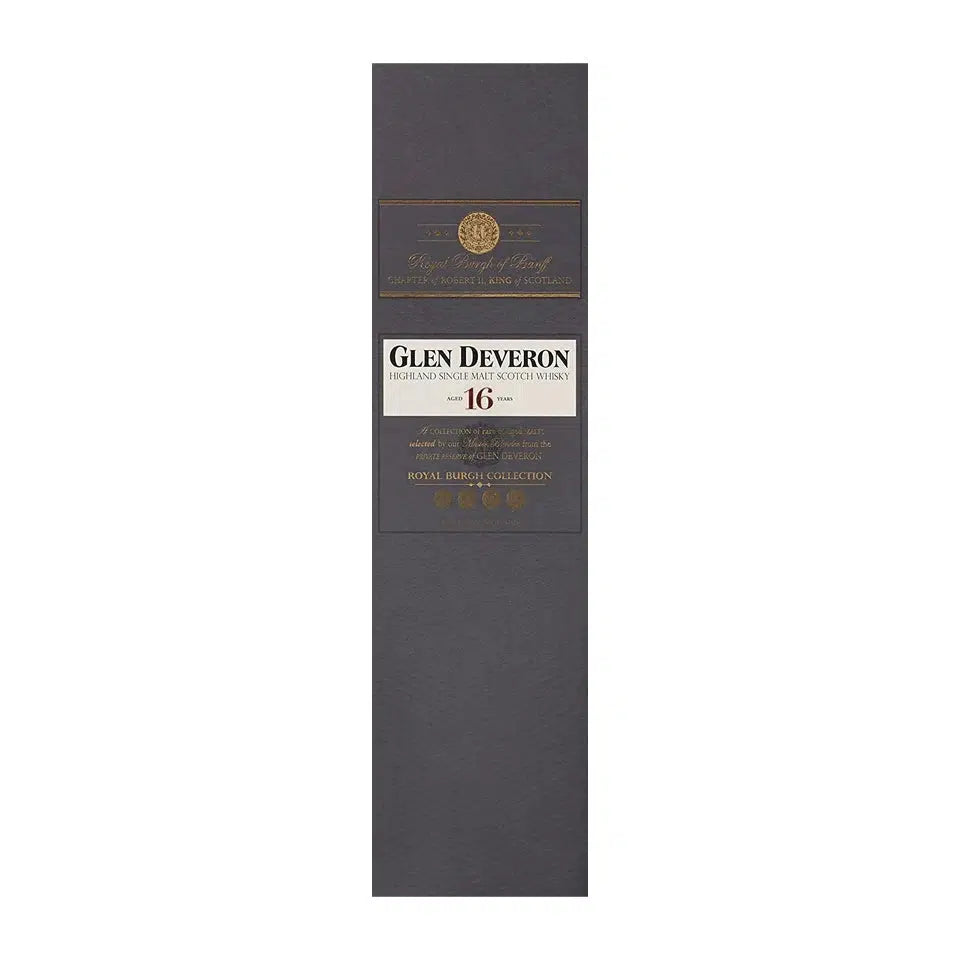 Glen Deveron 16 Year Old Scotch Whisky Single Malt Whisky 1L