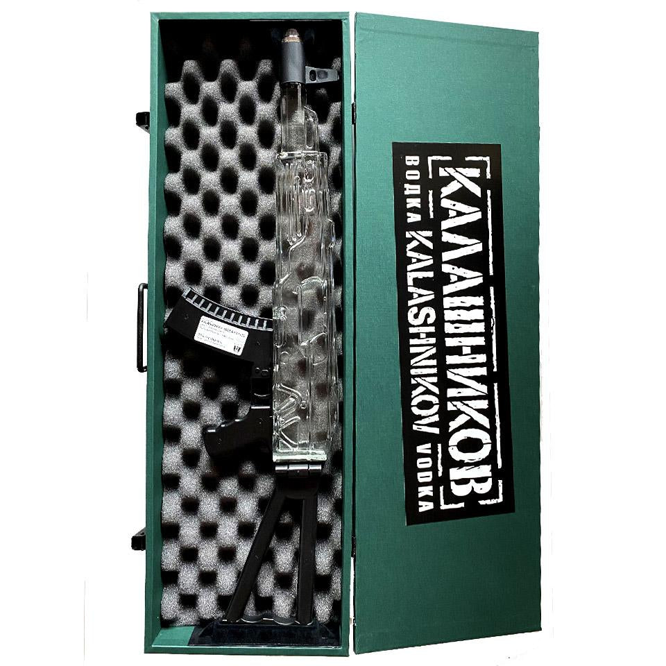 KALASHNIKOV VODKA AK-47ボトルセット 未開封　現在非売品 2026年最新】カラシニコフウォッカの人気アイテム - メルカリ