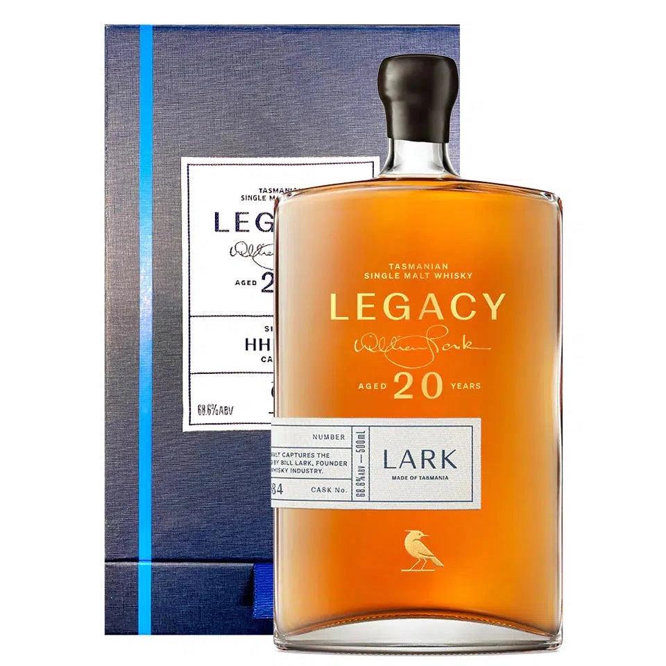 Lark 20 Year Old Legacy Cask #HHF584 Single Malt Australian Whisky 500ml