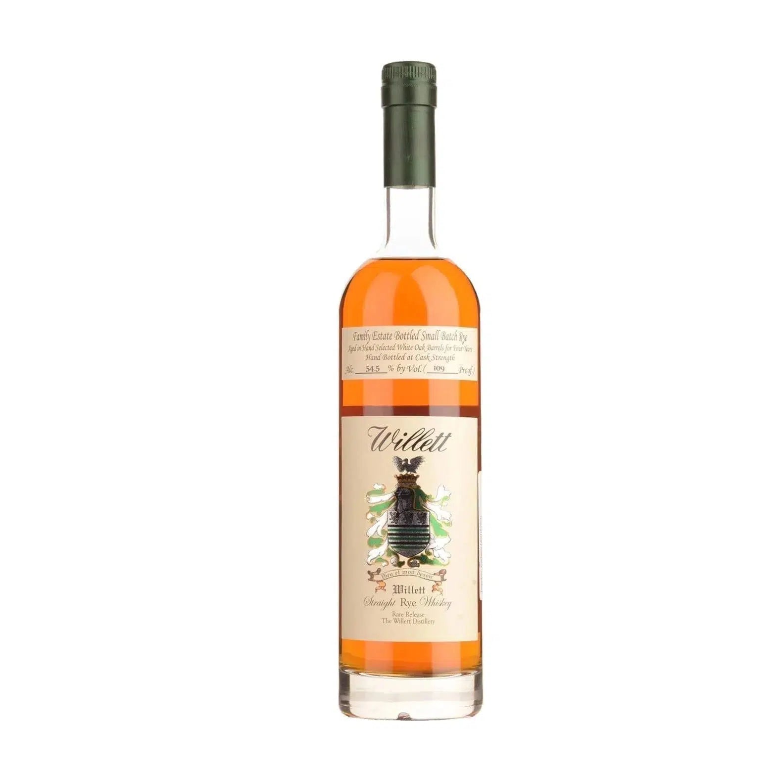 Willett Family Rye Whiskey 4Yrs Small Batch 54.5% 750ml