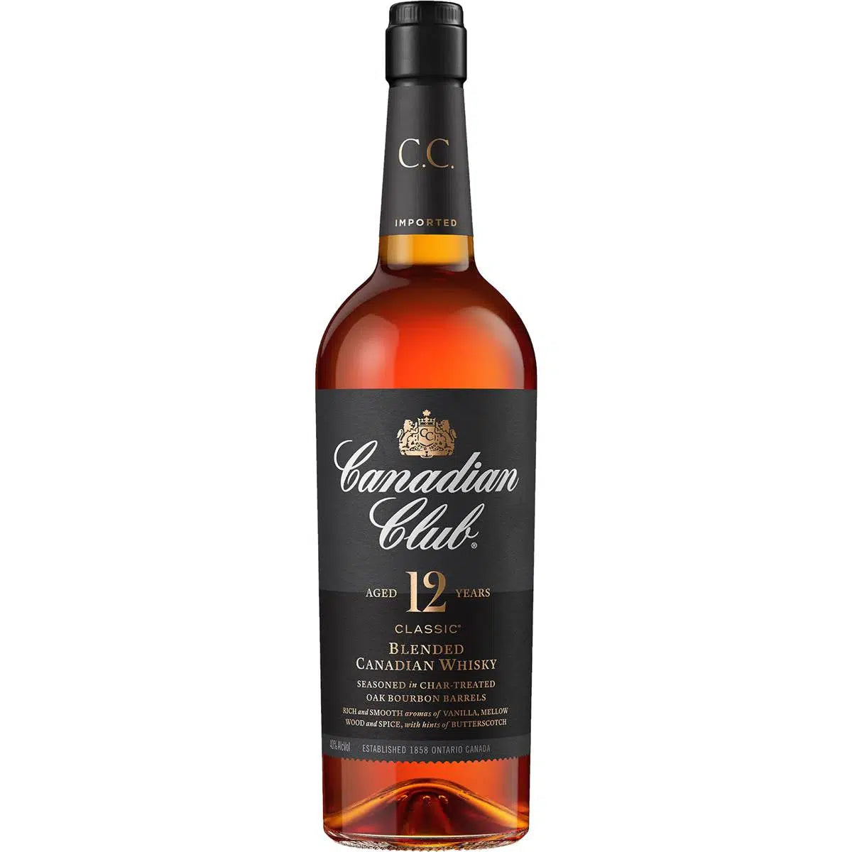 Canadian Club 12YO Classic Blended Whisky 700ml