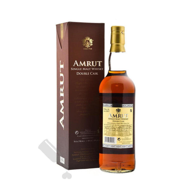 Amrut Double Cask 3rd Edition Indian Single Malt Whisky 700ml