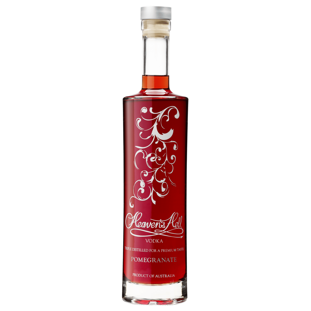 Heaven's Hell Pure Pomegranate Vodka 700ml