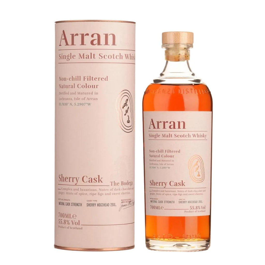 ILEACH PEATED CASK & ARRAN Sherry Cask２本 Arran Sherry Cask The Bodega Cask Strength Single Malt Scotch Whisky 7