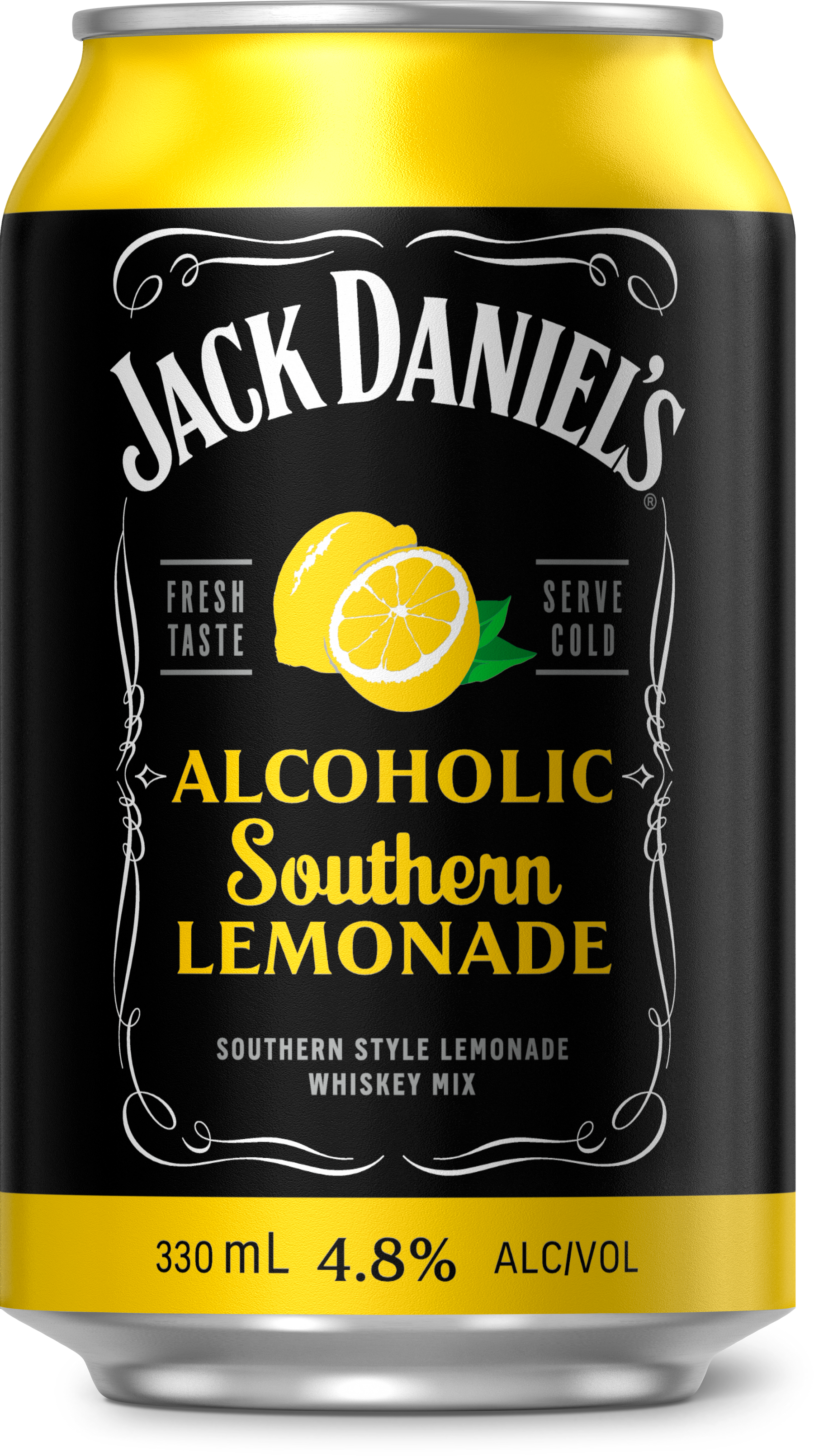Jack Daniel's Southern Lemonade 4.8% Cans 24X330ml