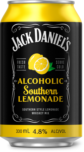 Jack Daniel's Southern Lemonade 4.8% Cans 24X330ml