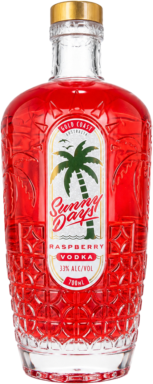 Sunny Days Raspberry Vodka 700ml