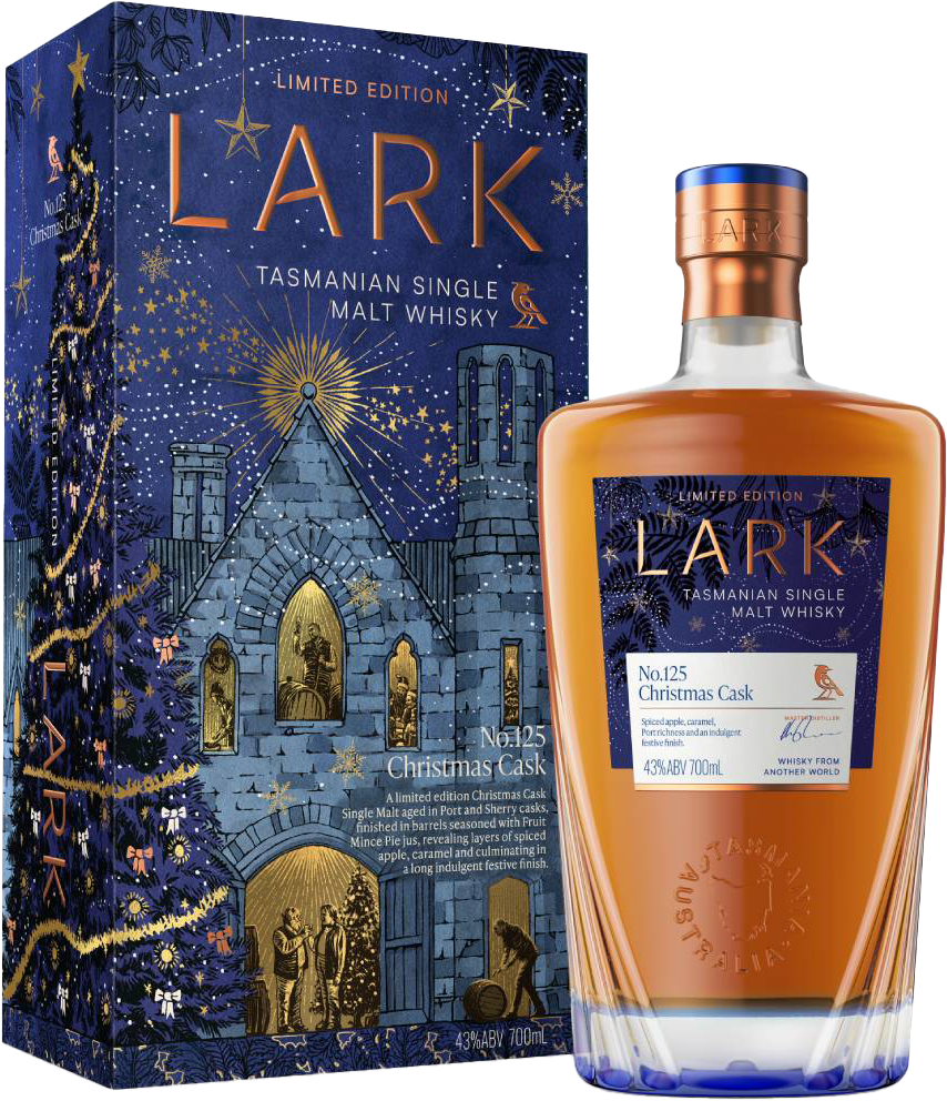 Lark Christmas Cask No.125 2026 Limited Edition Single Malt Whisky 700ml