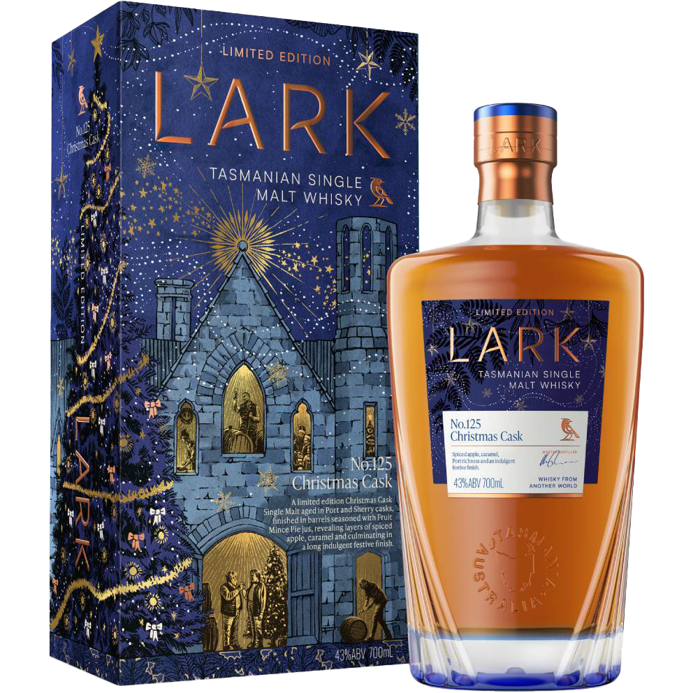 Lark Christmas Cask No.125 2026 Limited Edition Single Malt Whisky 700ml