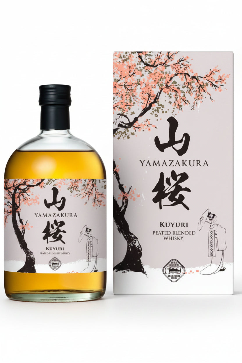Yamazakura Kuyuri Peated Blended Japanese Whisky 700ml